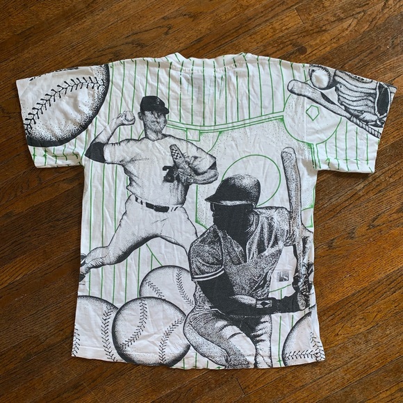 Vintage 1994 Cooperstown All Over Print Shirt - Picture 6 of 8